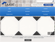 Tablet Screenshot of laatat.fi